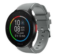 Strap-it Polar Pacer siliconen bandje (grijs)