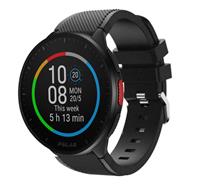 Strap-it Polar Pacer siliconen bandje (zwart)
