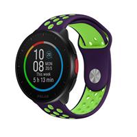Strap-it Polar Pacer sport band (paars/groen)