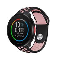 Strap-it Polar Pacer sport band (zwart/roze)