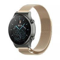 Strap-it Huawei Watch GT 2 Pro Milanese band (champagne)