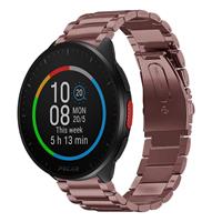 Strap-it Polar Pacer stalen band (brons-goud)