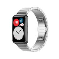 Strap-it Huawei Watch Fit New metalen bandje (zilver)
