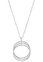 s.Oliver Ketting met hanger voor dames, 925 Sterling zilveren vergulde | Ring