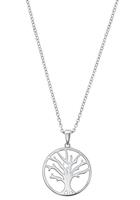 s.Oliver Ketting met hanger voor dames, 925 Sterling zilver | levensboom
