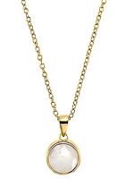 s.Oliver Ketting met hanger voor dames, 925 sterling zilver, maansteen