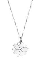 s.Oliver Ketting met hanger voor dames, 925 Sterling zilver | lotusbloesem