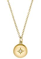 s.Oliver Ketting met hanger voor dames, 925 Sterling zilver, zirkonia synth.
