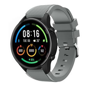 Strap-it Xiaomi Mi Watch siliconen bandje (grijs)