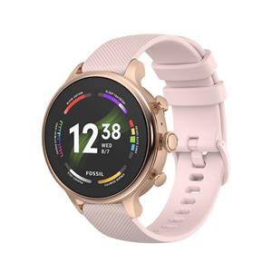 Strap-it Fossil Gen 6 (42mm) siliconen bandje (roze)