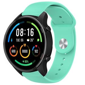 Strap-it Xiaomi Mi Watch sport band (aqua)