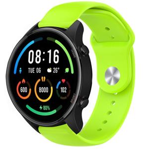 Strap-it Xiaomi Mi Watch sport band (lichtgroen)