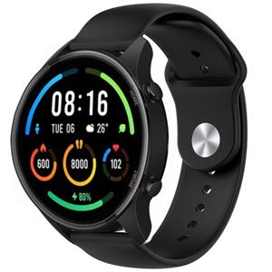 Strap-it Xiaomi Mi Watch sport band (zwart)