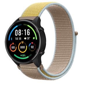 Strap-it Xiaomi Mi Watch nylon band (camel)