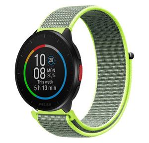 Strap-it Polar Pacer nylon band (fluoriserend)