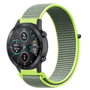 Strap-it Honor Magic Watch 2 nylon band (fluoriserend)