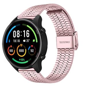Strap-it Xiaomi Mi Watch roestvrij stalen band (rosé pink)