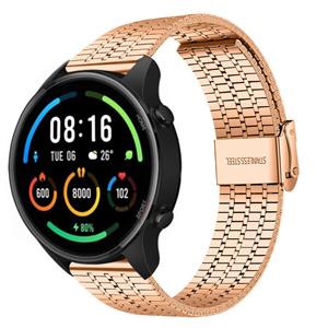 Strap-it Xiaomi Mi Watch roestvrij stalen band (rosé goud)