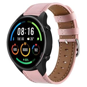 Strap-it Xiaomi Mi Watch bandje leer (roze)