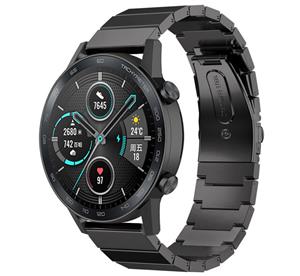 Strap-it Honor Magic Watch 2 metalen bandje (zwart)