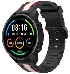 Strap-it Huawei Watch GT 2 Pro Special Edition band (zwart/wit)