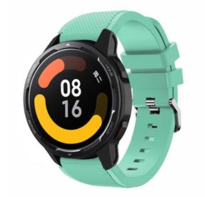 Strap-it Xiaomi Watch S1 siliconen bandje (aqua)
