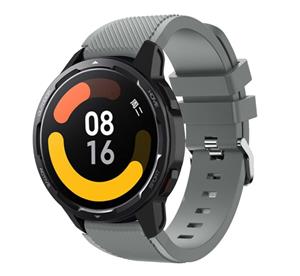 Strap-it Xiaomi Watch S1 siliconen bandje (grijs)