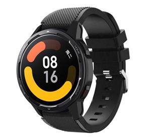 Strap-it Xiaomi Watch S1 siliconen bandje (zwart)