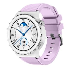 Strap-it Huawei Watch GT 3 Pro 43mm siliconen bandje (lila)