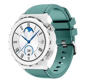 Strap-it Huawei Watch GT 3 Pro 43mm siliconen bandje (dennengroen)