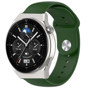 Strap-it Huawei Watch GT 3 Pro 46mm sport band (legergroen)