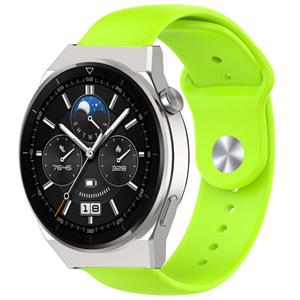 Strap-it Huawei Watch GT 3 Pro 46mm sport band (lichtgroen)