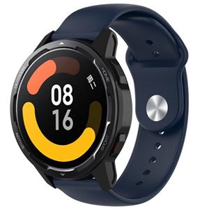 Strap-it Xiaomi Watch S1 sport band (donkerblauw)