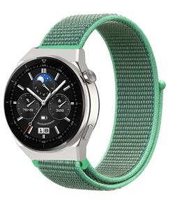 Strap-it Huawei Watch GT 3 Pro 46mm nylon band (mint)