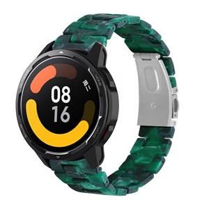 Strap-it Xiaomi Watch S1 resin band (groen)