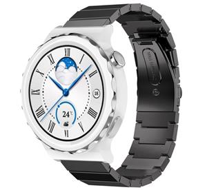 Strap-it Huawei Watch GT 3 Pro 43mm metalen bandje (zwart)