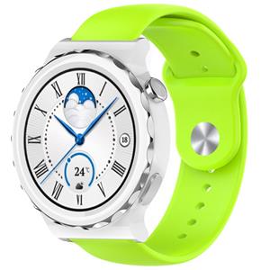 Strap-it Huawei Watch GT 3 Pro 43mm sport band (lichtgroen)