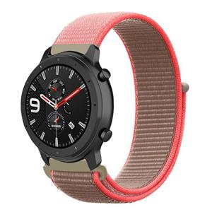 Strap-it Xiaomi Amazfit GTR nylon band (neon pink)