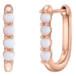 Glanzstücke München, Creolen in roségold, Schmuck für Damen