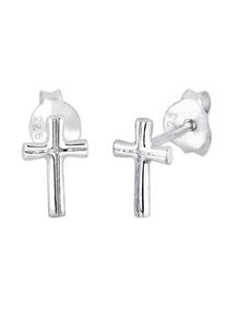 Elli Dames Cross Religie Doop Filigraan in 925 Sterling Zilver