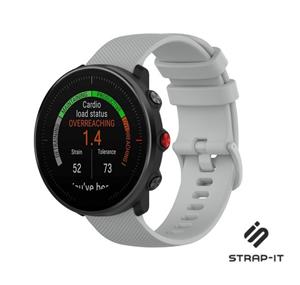 Strap-it© Strap-it Polar Vantage M / M2 siliconen bandje (grijs)