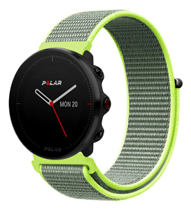 Strap-it Polar Vantage M nylon band (fluoriserend)
