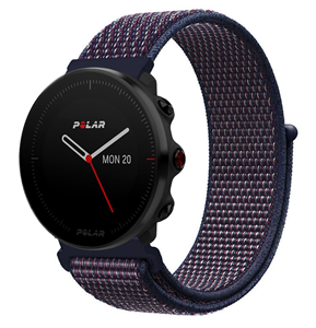 Strap-it Polar Vantage M nylon band (paars-blauw)