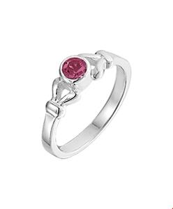 Tft Ring Strass Zilver