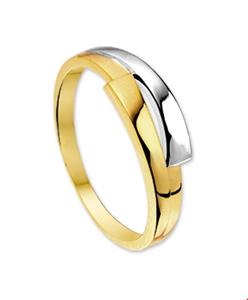 Tft Ring Bicolor Goud