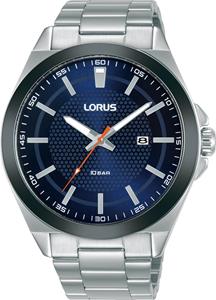 Lorus RH937PX9 Horloge staal zilverkleurig-blauw 44 mm