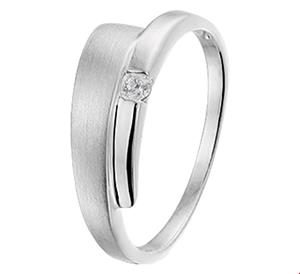 Tft Ring Zirkonia Poli/mat Zilver Gerhodineerd