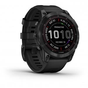 Garmin Fenix 7 Sapphire Solar - Multifunctioneel horloge zwart