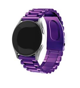 Strap-it Polar Pacer stalen band (paars)