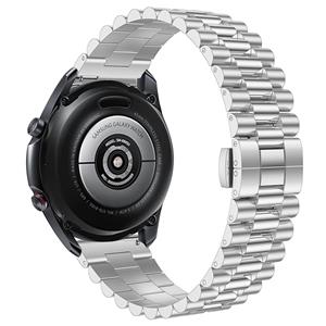 Strap-it Polar Grit X Presidential stalen band (zilver)